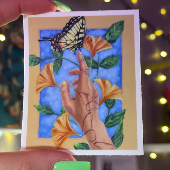 2 small butterfly stickers ✨🦋✨ - Picture 4 of 5